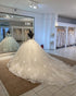 Gorgeous Wedding Dress Full Sleeves Appliques Lace Tulle Ball Gown Wedding Gowns 2023 Long Train
